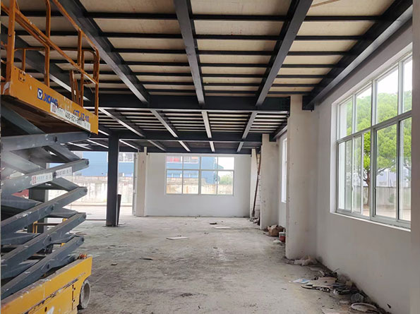 钢结构夹层嘉定施工图片